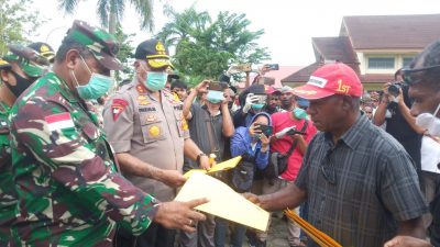 Pangdam XVII Cenderawasih Bersama Kapolda Papua Sampaikan Belasungkawa Tewasnya Dua Warga Sipil yang Tertembak