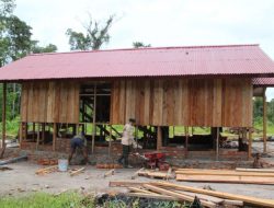 TMMD Kejar Target Bangun 20 Unit Rumah Warga Kampung Epem