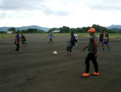 Pimpinan Dan Karyawan Bank Papua Gelar Pertandingan Futsal