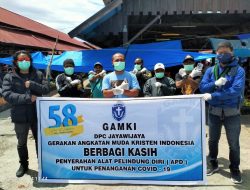 Dies Natalis Ke-58, Gamki Jayawijaya Gelar Aksi Berbagi Kasih