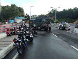 Nekat Balap Liar di Jembatan Youtefa Saat Pandemi Covid-19, Puluhan Remaja Diamankan Polisi