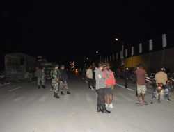 Gabungan Tiga Pilar Jayawijaya Gelar Patroli Dan Swiping Di Kota Wamena