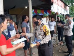 Pembagian Masker di Kota Jayapura, Sasarannya Tukang Ojek dan Sopir Angkot