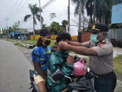 Penderita Virus Corona Terus Bertambah, TNI Dan Polri Himbau Warga Gunakan Masker