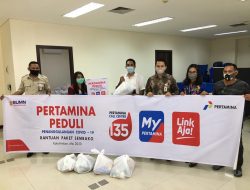 Pertamina Peduli dan Sinergi BUMN Salurkan Bantuan Tanggap Covid-19 di Provinsi Maluku