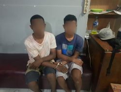 Polisi Ringkus 2 Remaja Spesialis Pencuri Motor dan Jambret Yang Kerap Beraksi di Kawasan Polimak