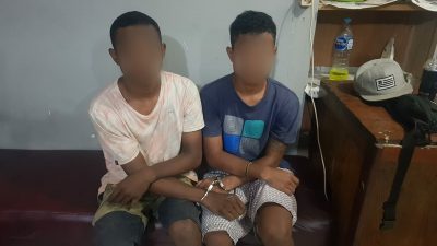 Polisi Ringkus 2 Remaja Spesialis Pencuri Motor dan Jambret Yang Kerap Beraksi di Kawasan Polimak