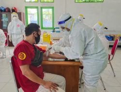 Polres Biak dan Dinas Kesehatan Gelar Rapid Test Untuk Umum