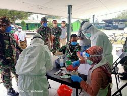 Personel Kodim 1702/Jayawijaya Ikut Rapid Test