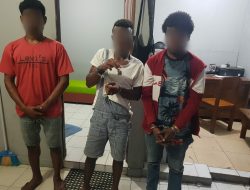 Remaja Jambret Yang Kerap Beraksi di Kota Jayapura, Diringkus Polisi Beserta Satu Paket Ganja