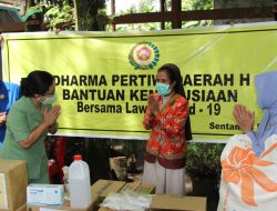 Sejumlah Panti Asuhan Terima Bantuan Sembako Dari Dharma Pertiwi Daerah H