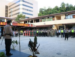 Antisipasi Kalender Kamtibmas, Kapolresta Pimpin Apel Gabungan TNI-Polri