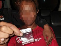 Punya Narkotika Sabu, Seorang Pria Diamankan Polisi di Kawasan Kali Acay Abepura