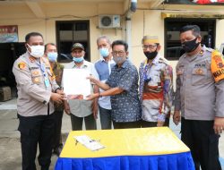 Polresta Jayapura Kota Terima Bantuan Mobil Operasional Dari KKSS