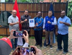 SAH, Demokrat Rekomendasikan Dukungan Kepada MENATA di Pilkada Nabire