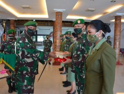 Enam Pejabat Kodam Cenderawasih Sertijab