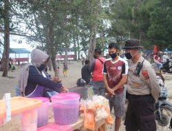 Wadansat Brimop Pimpin Langsung Patroli Pencegahan Corona Lokasi Wisata Pantai Hamadi Hingga Hotekamp