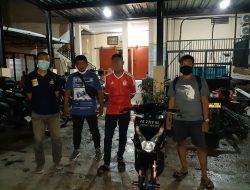 Penadah Motor Curian Dibekuk Polisi