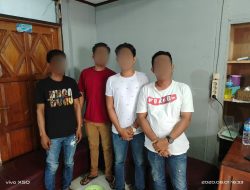 Keroyok Pengendara Rental, 4 Pelaku Diamankan Polisi