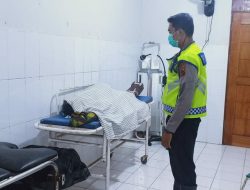 Tabrak Gundukan Tanah, Penumpang Motor MD di TKP