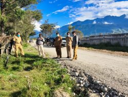 Bupati Pantau Pengerjaan Ruas Jalan Wesaput