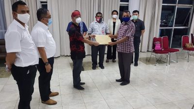 KPU 11 Kabupaten Terima Hasil Pemeriksaan Kesehatan Balon Pilkada