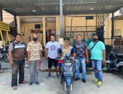 Polisi Bekuk Pelaku Curanmor yang Viral di Medsos Bersama 1 Unit BB Motor Kasus Berbeda