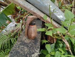 Buruh Temukan Granat Aktif di Sekitar Jembatan Waker Sp5