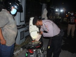 Hasil Razia Polres Biak Numfor Sita Belasan Motor, Senjata Tajam dan Miras Oplosan