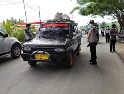 Cegah Pencurian Motor, Polsek Muara Tami Gelar Razia