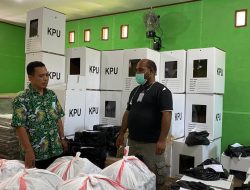 H-3, KPU Telah Distribusi Logistik di 4 Distrik