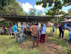 Masyarakat Boven Digoel Antusias Datang ke TPS