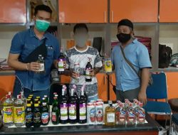 Polsek Abepura Tangkap Dua Penjual Miras Ilegal Beserta Ratusan Barang Bukti