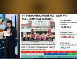 Kinerja Dianggap Optimal, Pertamina Regional Papua Maluku, Lagi Peroleh 3 Penghargaan PROPER Hijau 2020