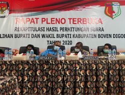 Rekap 17 Distrik Tuntas, Yusak – Yacob Unggul Sementara
