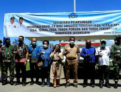 Bupati Banua Pendaftar Pertama Untuk di Vaksin Covid-19 di Kabupaten Jayawijaya