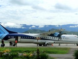 PT. Trigana Kembali Operasikan Pesawat Boing Tujuan Jayapura – Wamena