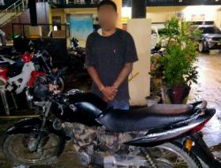 Penadah Motor Curian Ditangkap Polisi Saat Transaksi Ganja