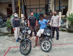 Polisi Bekuk Pencuri Motor dan Barang Buktinya