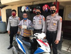 Kembalikan SPM Curanmor Kepada Pemiliknya, Pos Patmor VI Perumnas III Waena Tuai Ucapan Terima Kasih