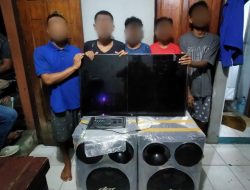 Polisi Ringkus 5 Remaja Sindikat Pelaku Pencurian di BTN Atas Abepura