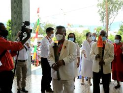 Rayakan HUT Yubelium Ke-50, Jemaat GPDI Gelar Perarakan Obor Api Pentakosta