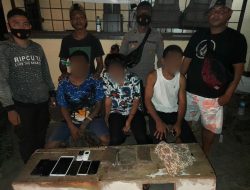 Polisi Patroli Motor Bekuk 2 Pria dan 1 Wanita Penyalahgunaan Narkotika Jenis Ganja