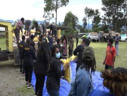 Alumni Uncen Peduli Kasih Bagi Warga Pengungsi Asal Nduga Di Wamena