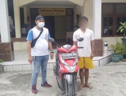 Sempat Viral di Dunia Maya, Satu Pelaku Curanmor Diringkus Opsnal Japsel
