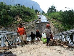 Ini Strategi PJN Wamena Atasi Jembatan Kali Bion Yang Ambruk
