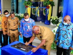 Bank Papua KCP Tiom Resmi Jadi Kantor Cabang