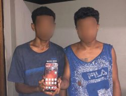 Dua Pelaku Pencurian di APO Berhasil Ditangkap Tim Opsnal Reskrim