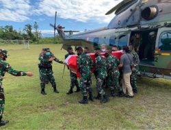 Jenazah Kabinda Papua Tiba di Timika