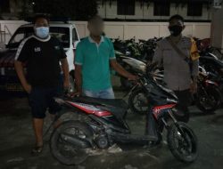 Tadah Motor Curian, Seorang Pria Ditangkap Polisi